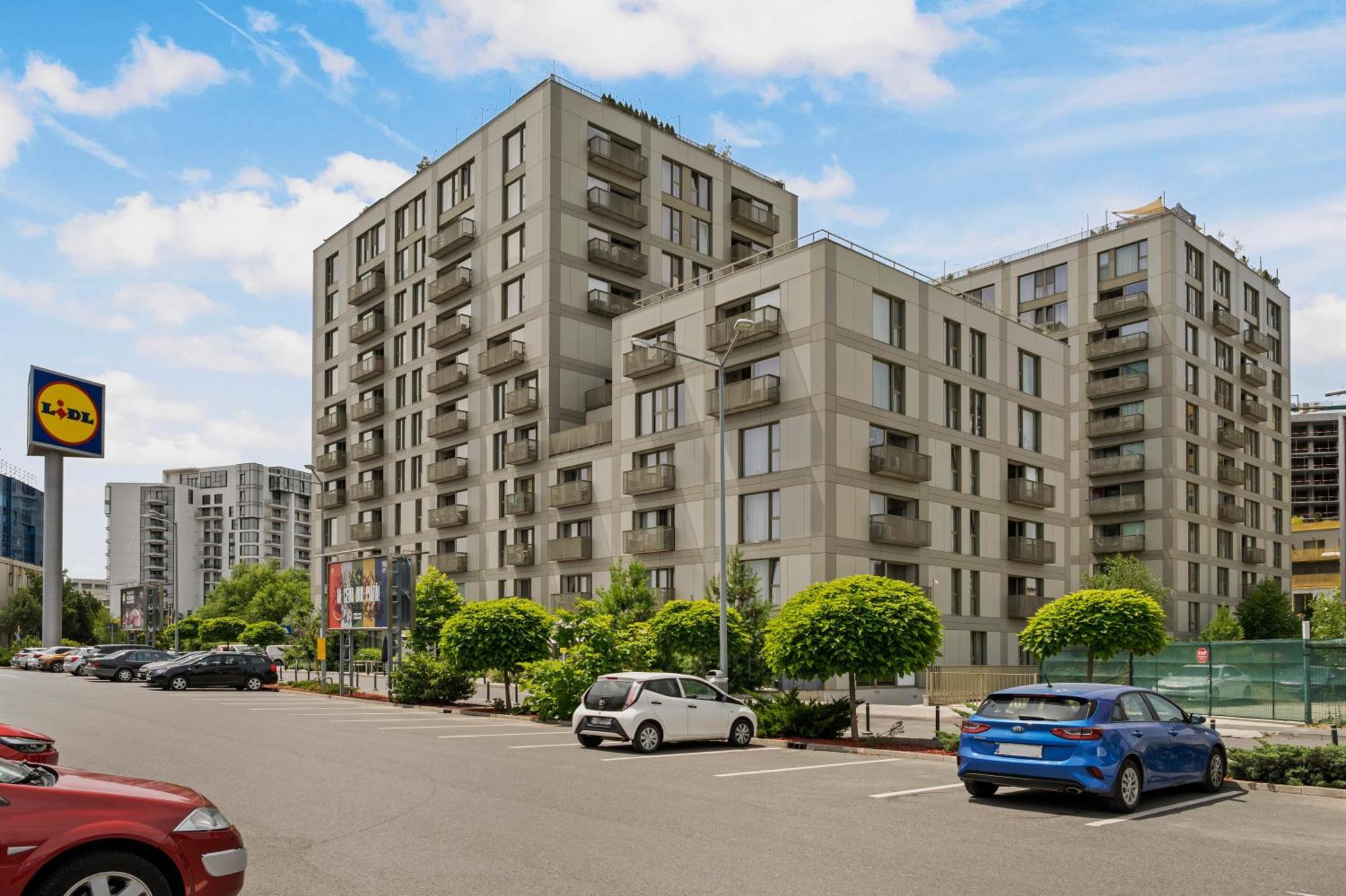 Mido Aviatie Park Apartments With Private Parking & Self Check-In Bucharest Exterior photo
